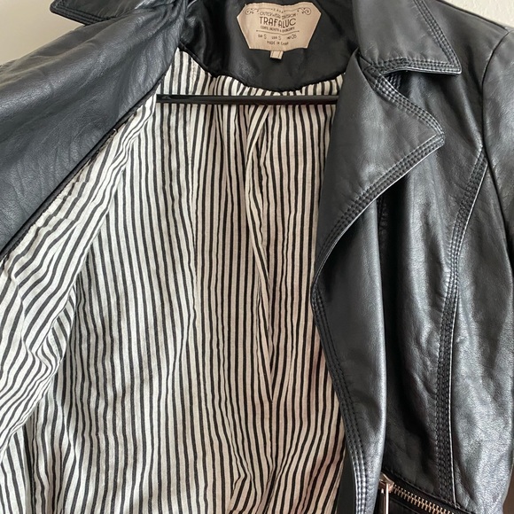 ZARA Faux Leather Jacket - Picture 3 of 4